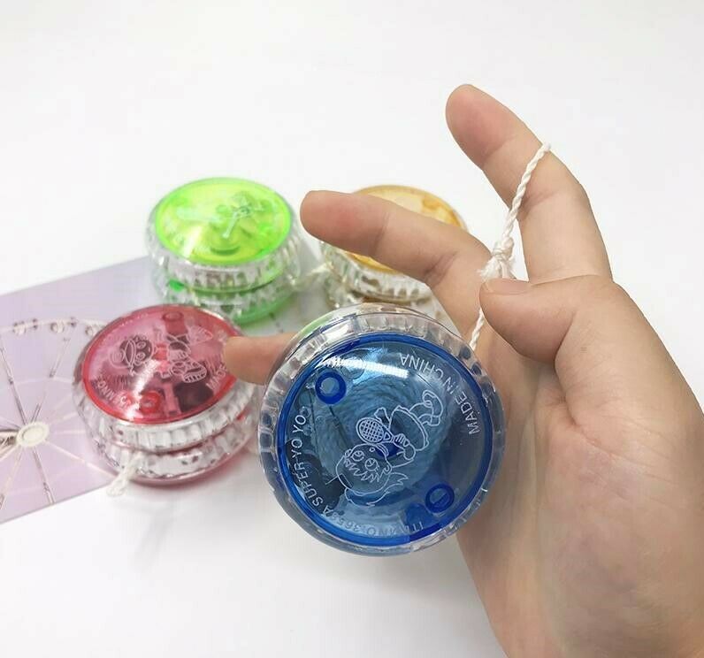Lighted LED YoYo Glow Party Favor Classic Magic Toy Children Games - Image 4