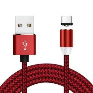 USB Magnetic Universal Charging Cable, High Quality Nylon Bend Free Magnetic Cable For Apple, Samsung, Android