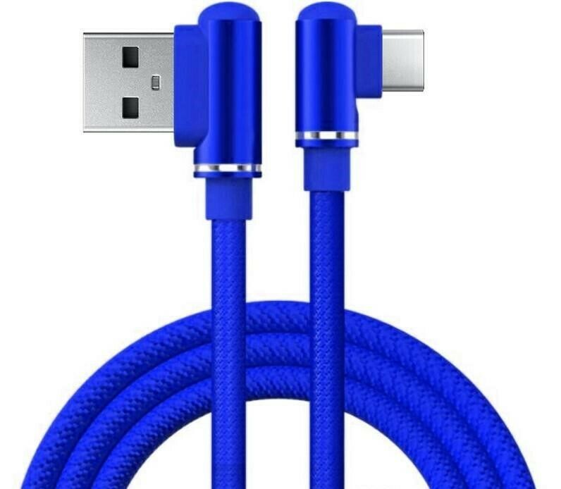Universal 6Ft / 3Ft 90 Degree Angle USB Lightning Cable 2A Data Sync Charging for Apple iPhone, iPad, iPod - Image 4