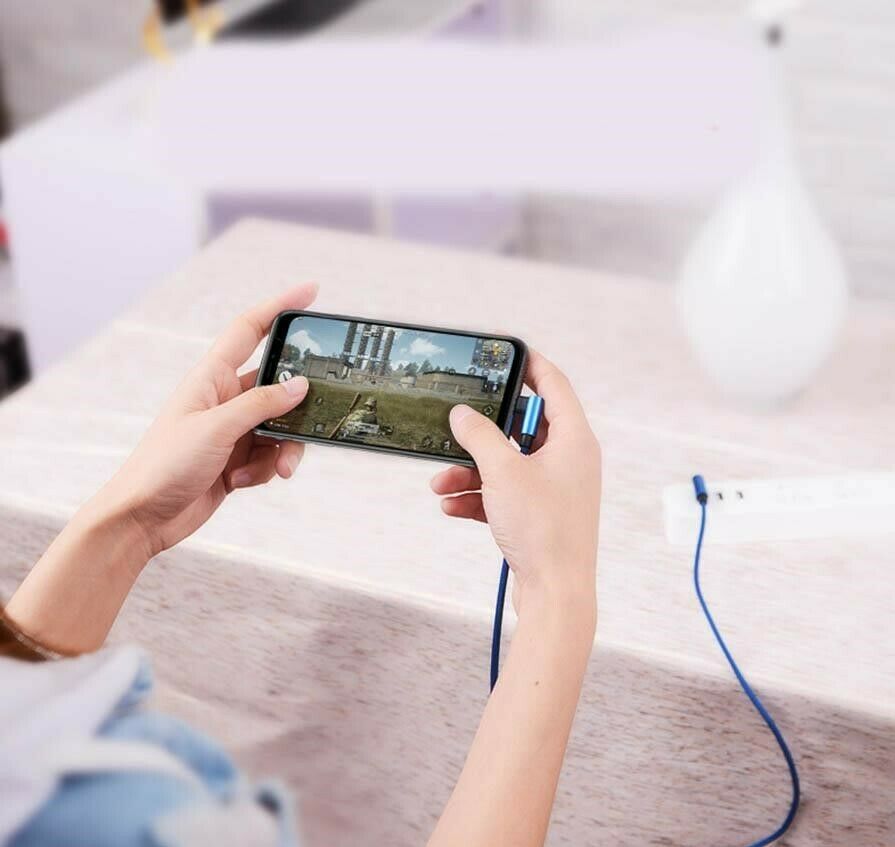 Universal 6Ft / 3Ft 90 Degree Angle USB Lightning Cable 2A Data Sync Charging for Apple iPhone, iPad, iPod - Image 5