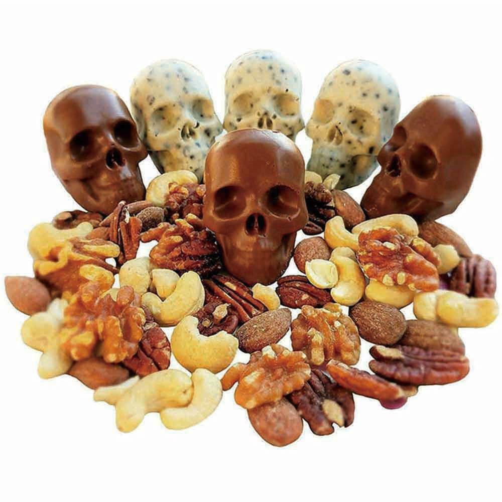 Silicone 3D Skull ICE Cube Tray Maker Round Ball Sphere Mold Whiskey Cocktails - Image 3