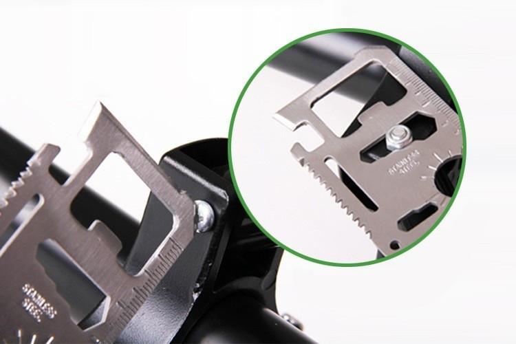 N1 Multi Tool 11 in 1 Wallet Thin Survival Pocket Size Credit Card Knife, Multifunction Outdoor Hunting, Survival Camping ,Military - Image 7