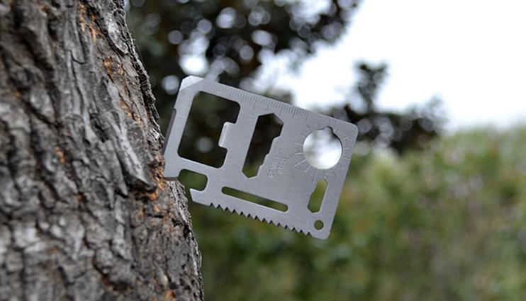 N1 Multi Tool 11 in 1 Wallet Thin Survival Pocket Size Credit Card Knife, Multifunction Outdoor Hunting, Survival Camping ,Military - Image 3