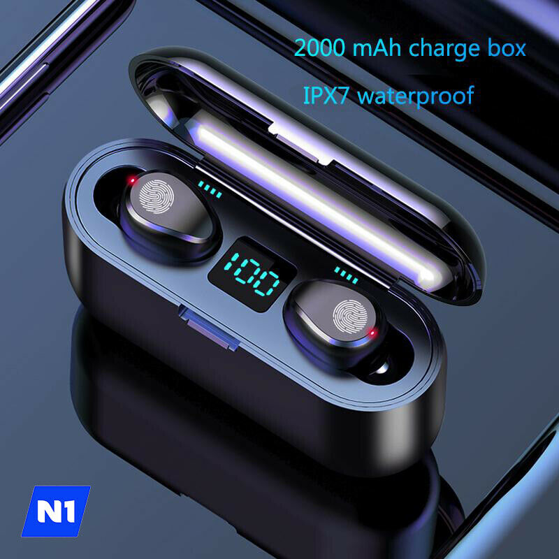 N1 Bluetooth 5.0 Headset Wireless Earphones Mini Earbuds Stereo Headphones IPX6 - Image 3