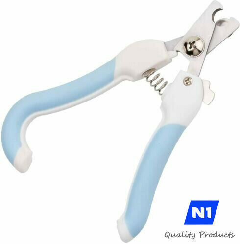 N1- Nail Clippers and Trimmer - with Quick Safety Guard to Avoid Over-Cutting Toenail - Grooming Razor Sharp Blades for Small Medium Large Breeds - Image 3