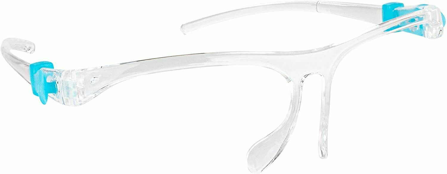 Protective Face Shield Beard Design, Fully Transparent Face and Eye Protection from Droplets and Saliva with Reusable Glasses and Replaceable Shield PPE - Image 3