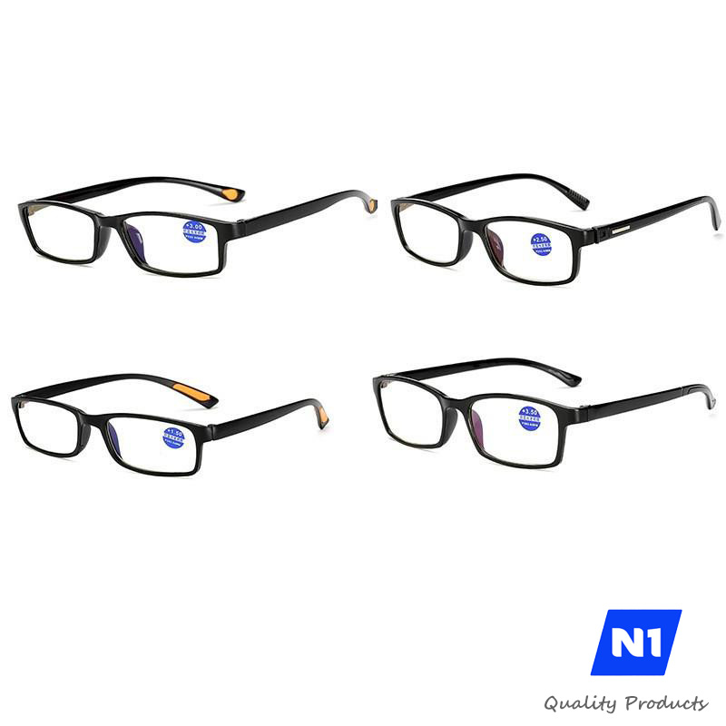 N1 Fashion Anti-Reflection Reading Glasses, Unisex Retro style, High Quality, Flexible Brake Free frame Slim Modern Design - Image 2