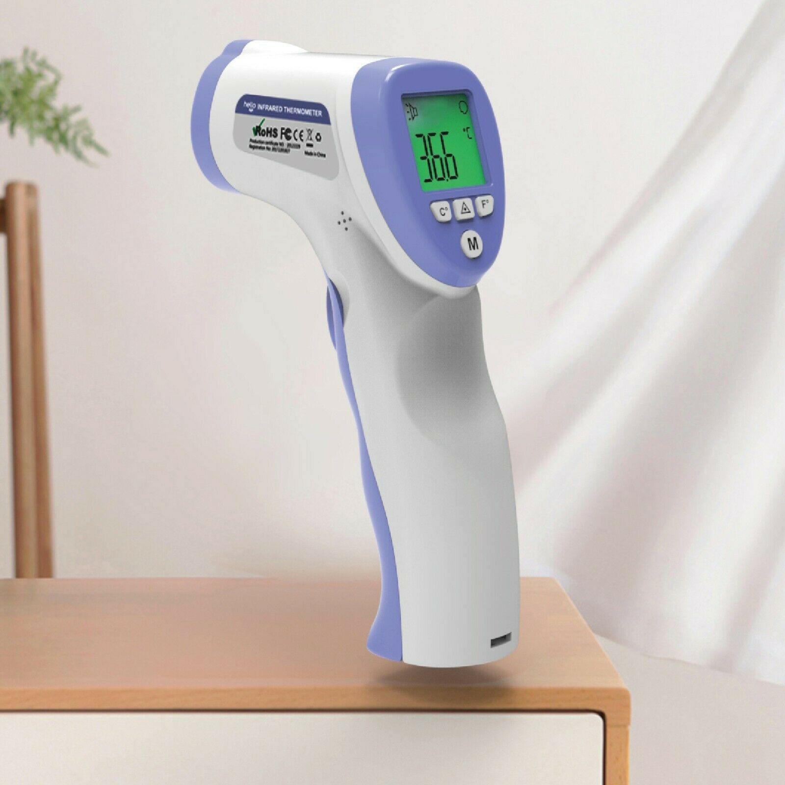 Forehead Digital Thermometer, Non-Contact Infrared Thermometer for Adults and Kids, Food Bottle Readings, Baby Thermometer, Forehead Thermometer, Ear Thermometer with Fever Alarm - Image 7