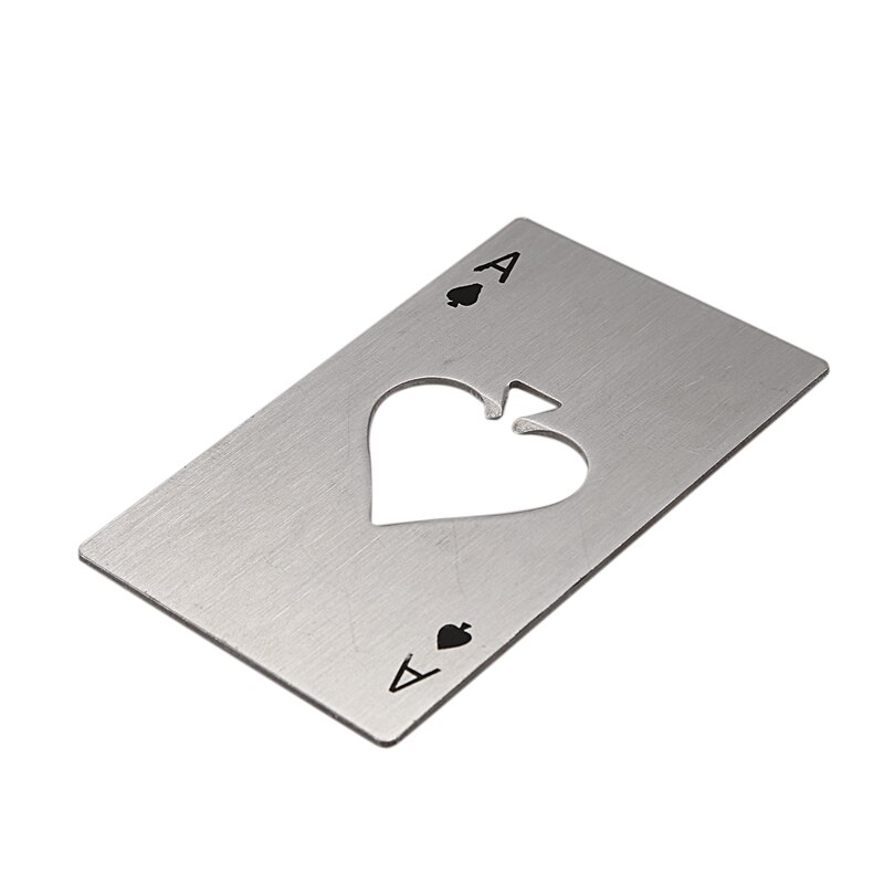 N1- Bottle Opener , Credit Card Size Stainless Steel Bottle Openers High Quality Thick Stainless Steel - Image 4