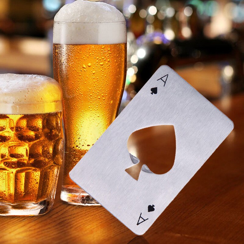 N1- Bottle Opener , Credit Card Size Stainless Steel Bottle Openers High Quality Thick Stainless Steel - Image 9