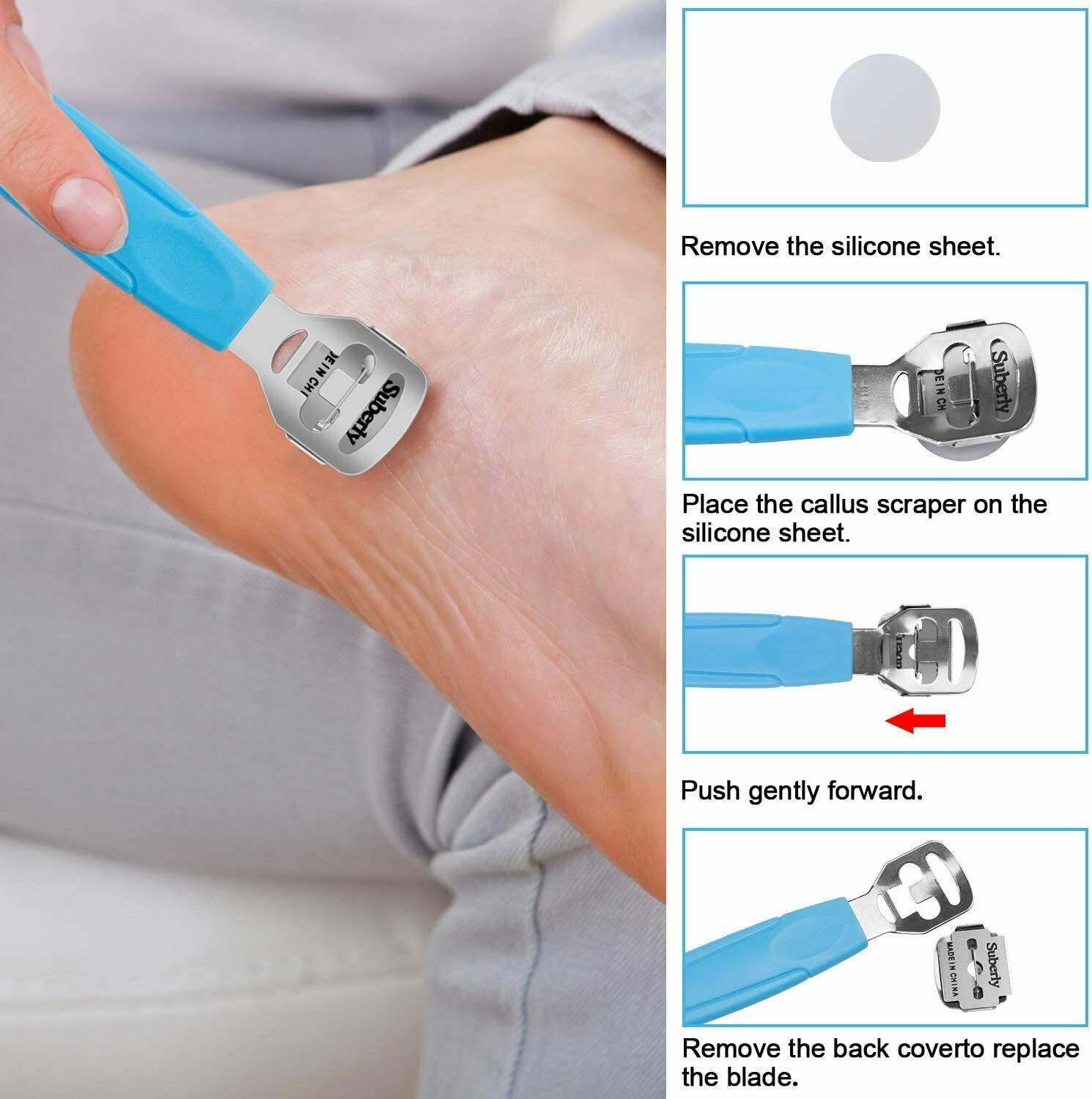 Professional Stainless Steel Pedicure Tools Set 20 in 1, Foot Care Kit - Image 6