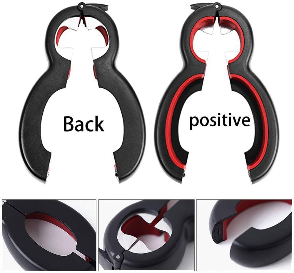 6 in 1 Multi Opener Jar Bottle Can Opener for Weak Hands, Non-Slip, Easy Grip for Seniors and Arthritic Hands - Image 5