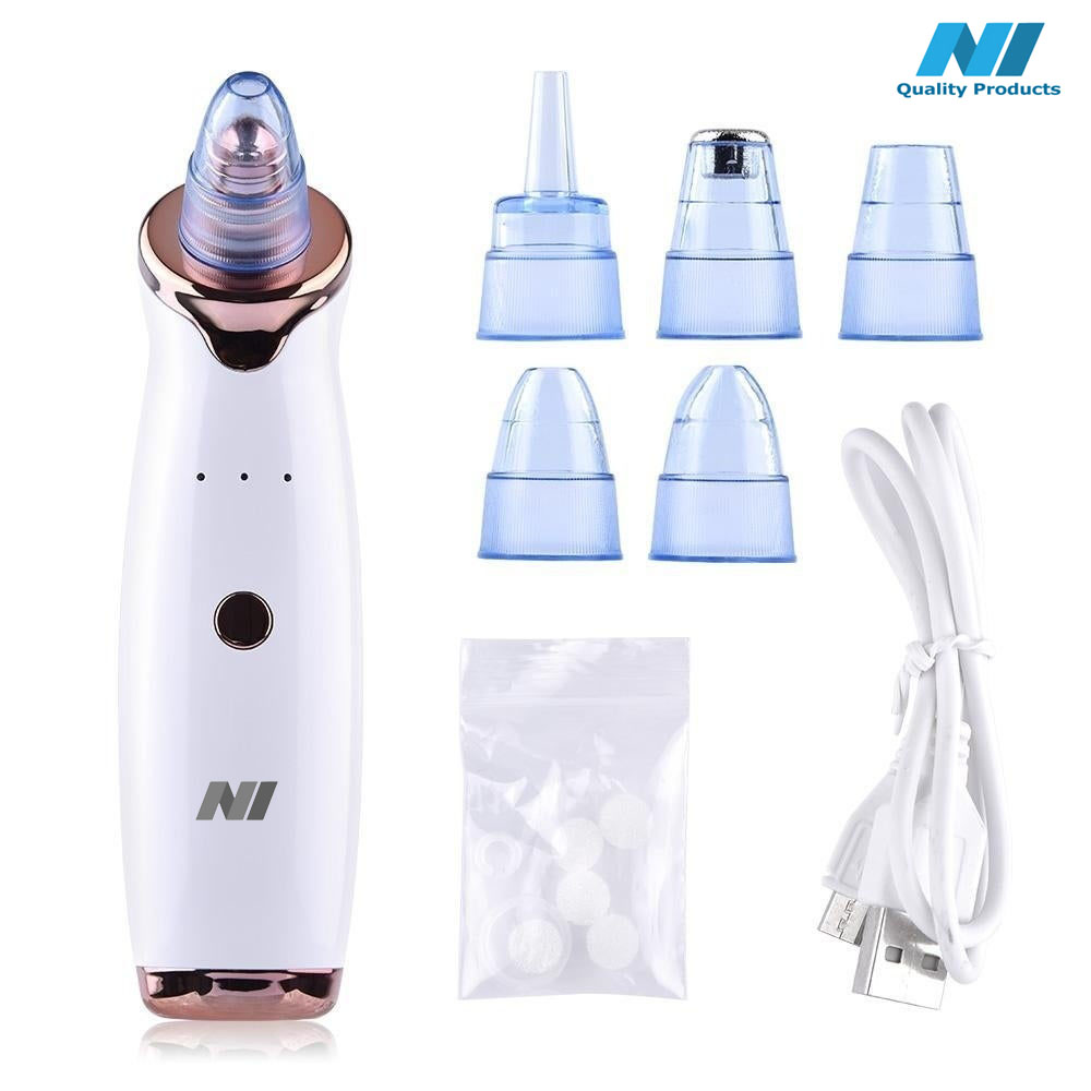 N1 Electric Blackhead Remover Pore Vacuum Suction Dermabrasion Face Cleaner - Image 3