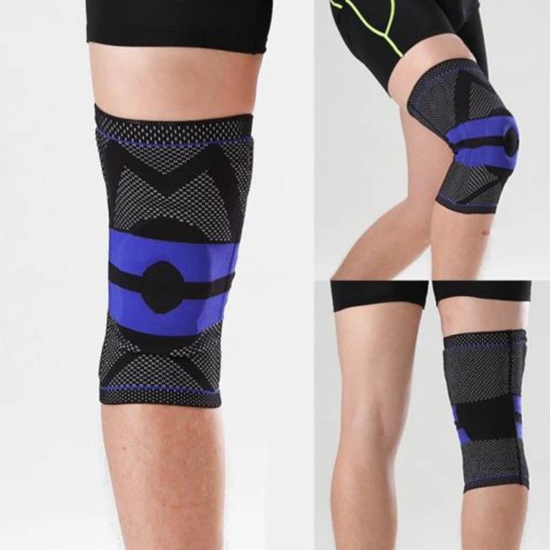 N1 Silicone Knee Brace, Full Spring Support, Strong Meniscus Compression 3D Protection - Image 3