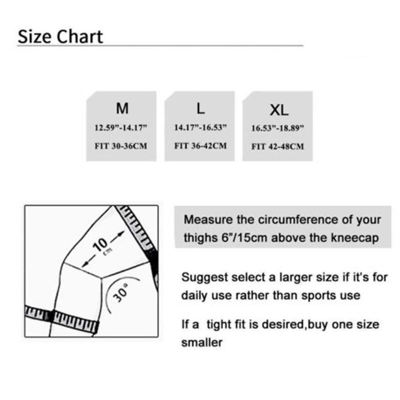 N1 Silicone Knee Brace, Full Spring Support, Strong Meniscus Compression 3D Protection - Image 4