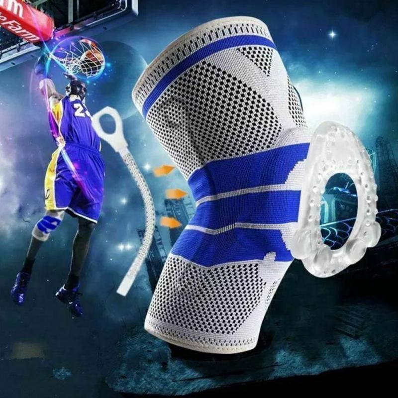 N1 Silicone Knee Brace, Full Spring Support, Strong Meniscus Compression 3D Protection - Image 7