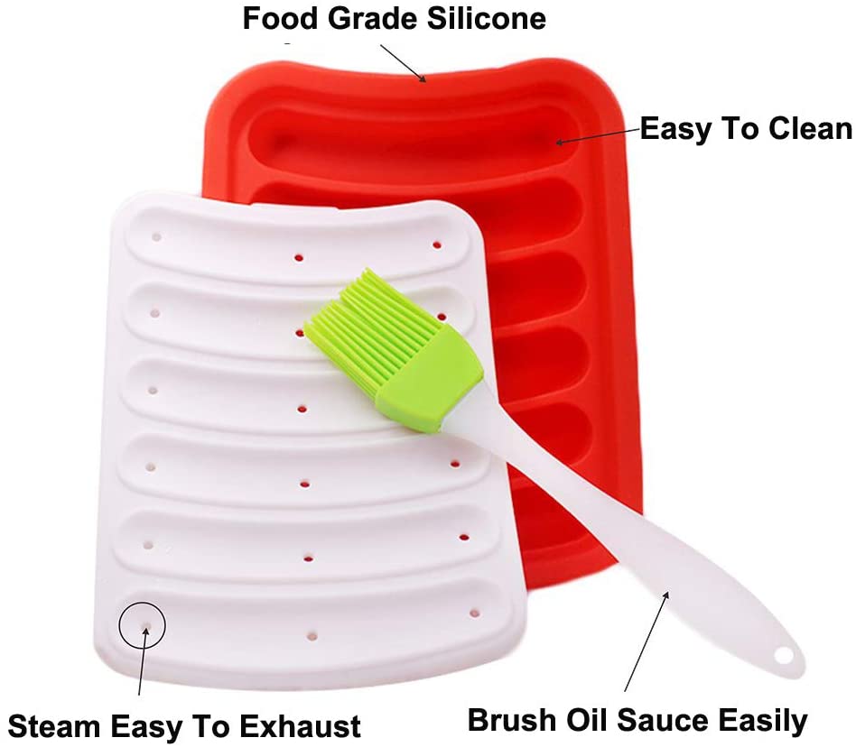 N1 Silicone Sausage Mold, Baking and ice Mold , DIY homemade Sausage Hot Dog Mold, lce and Candy Maker - Image 2
