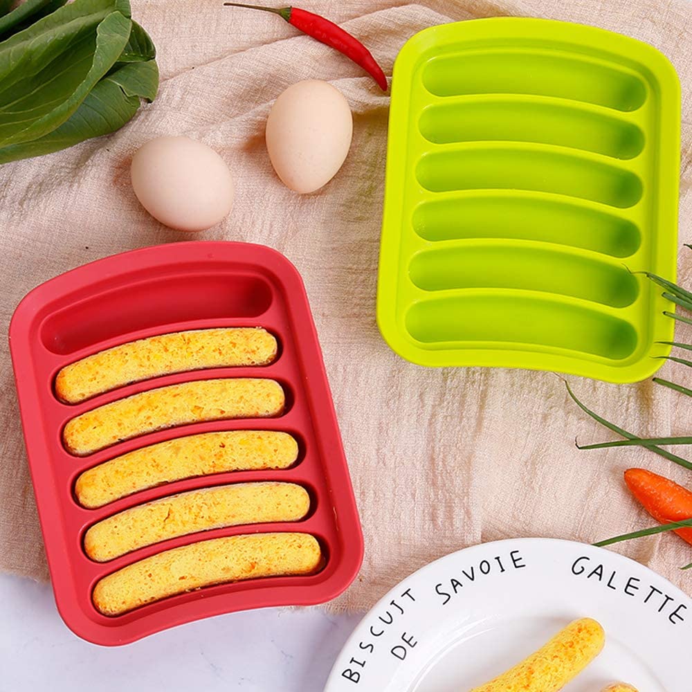N1 Silicone Sausage Mold, Baking and ice Mold , DIY homemade Sausage Hot Dog Mold, lce and Candy Maker - Image 8