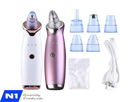 N1 Electric Blackhead Remover Pore Vacuum Suction Dermabrasion Face Cleaner - Image 12