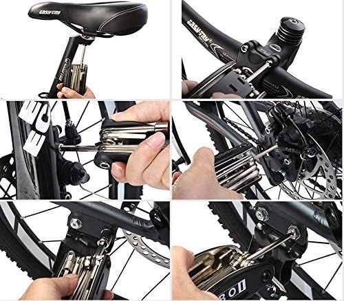 N1 Multifunction Bicycle Repair Tools Bike 15 in 1 Maintenance Tools Kits Set, Perfect for Sports and Outdoor Activities - Image 4