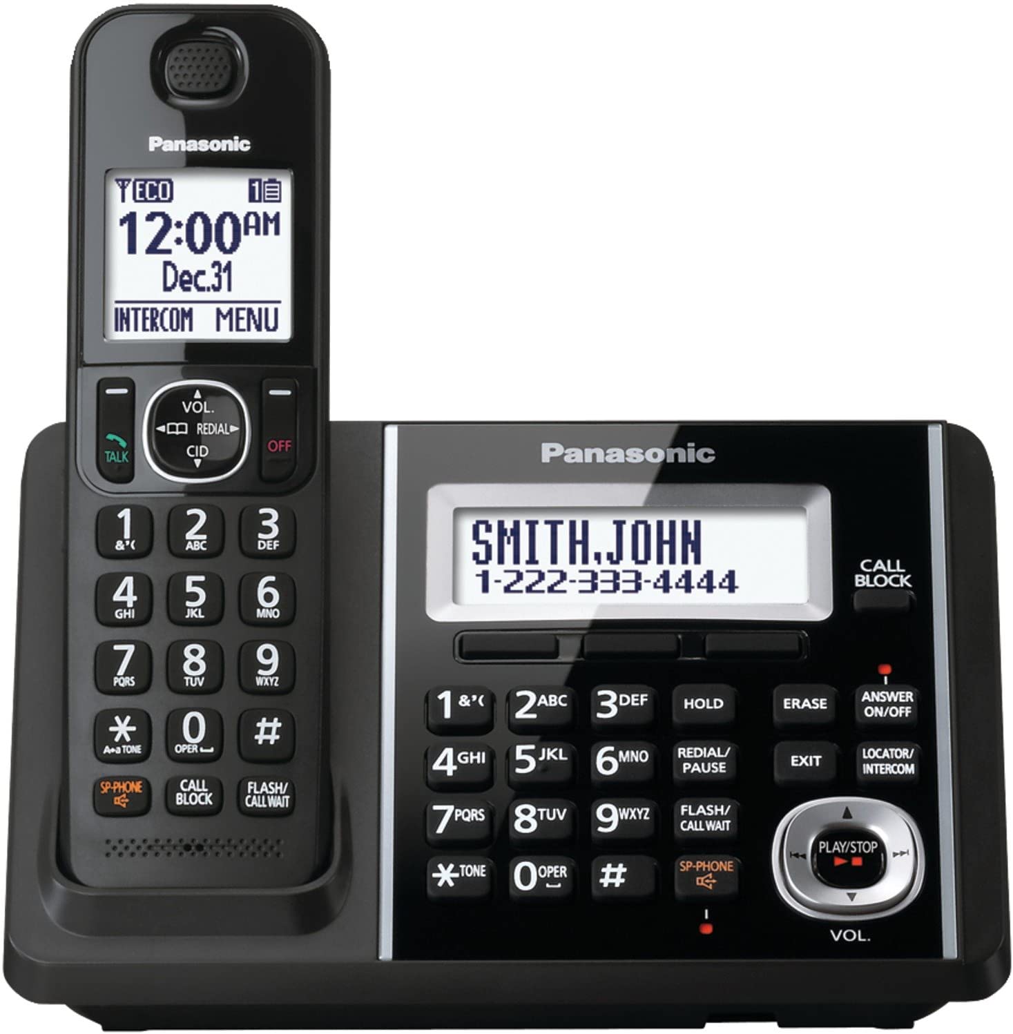 Panasonic KX-TGF340B DECT 1-Handset Landline Telephone - Image 4