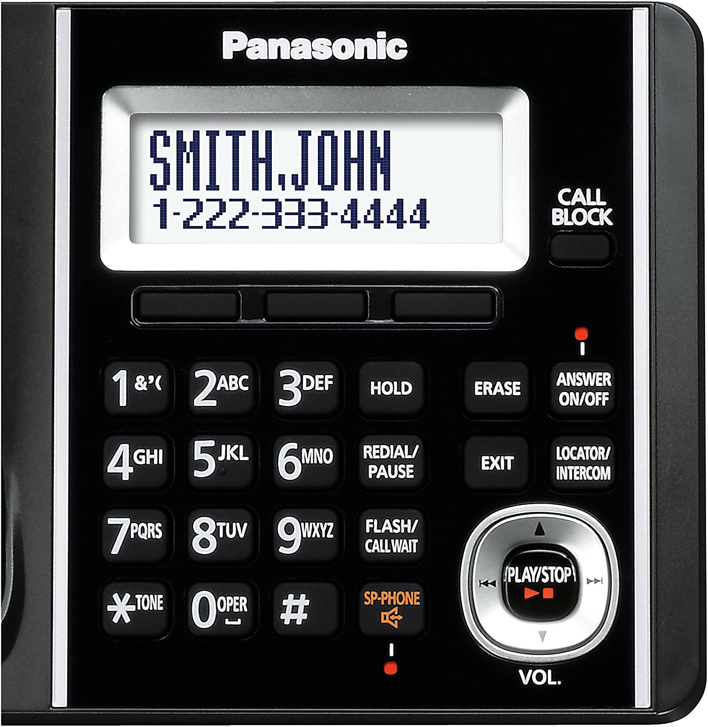 Panasonic KX-TGF340B DECT 1-Handset Landline Telephone - Image 3
