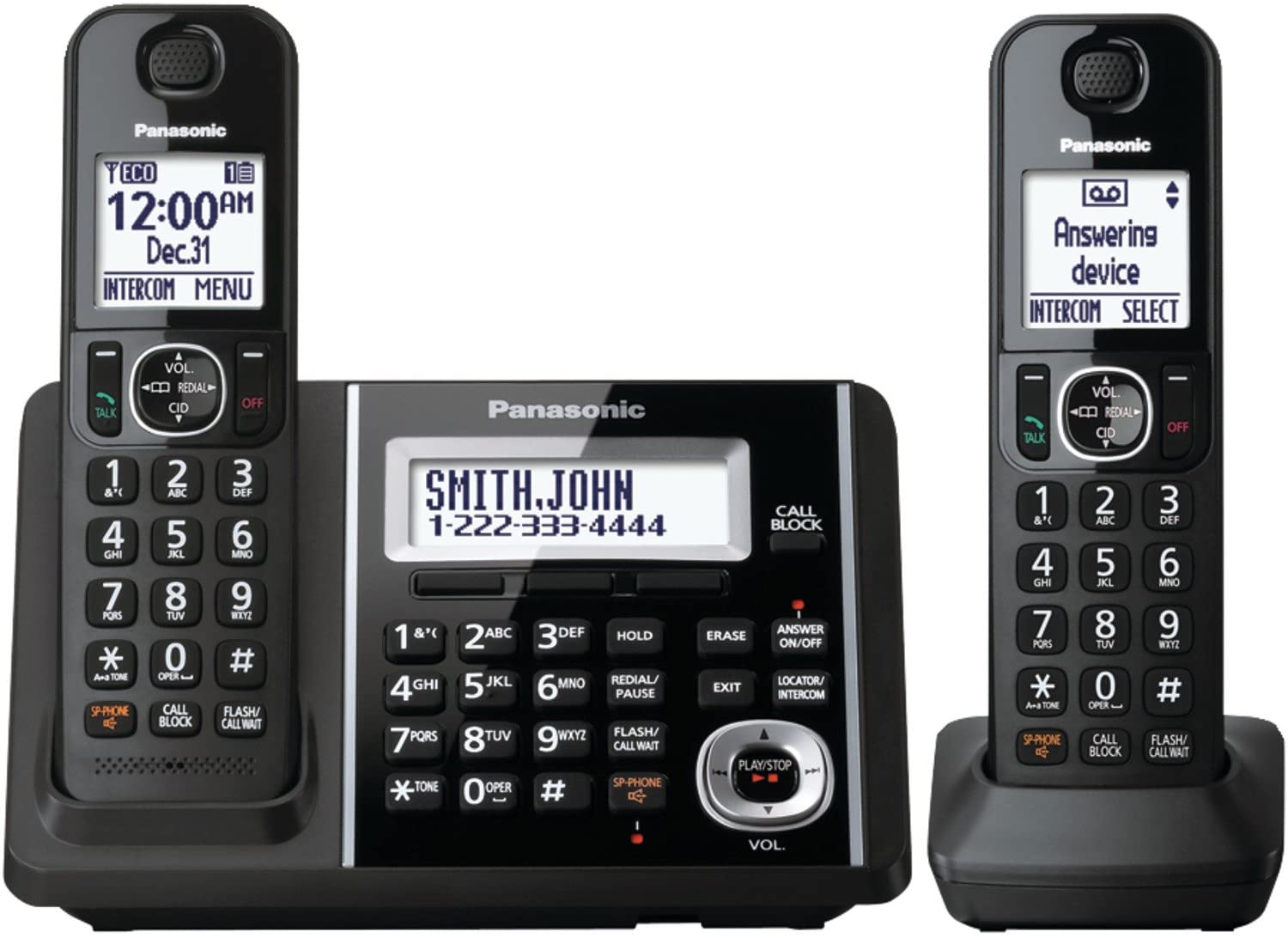Panasonic KX-TGF340B DECT 1-Handset Landline Telephone - Image 2
