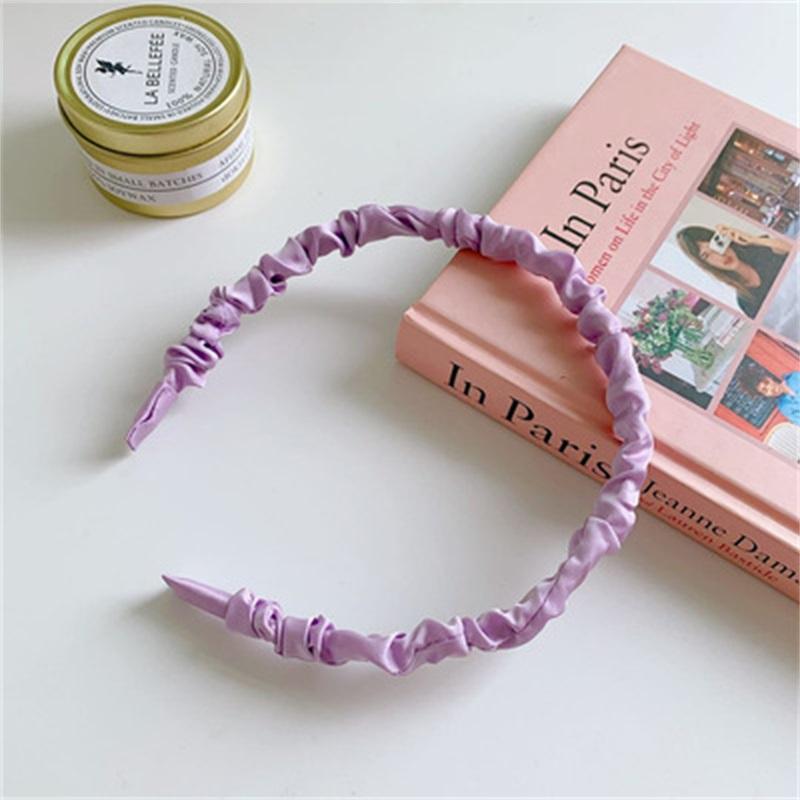 N1 Wrinkled Hairband Casual Design Women's Hair Hoop Headband, Hair Accessories - Image 14