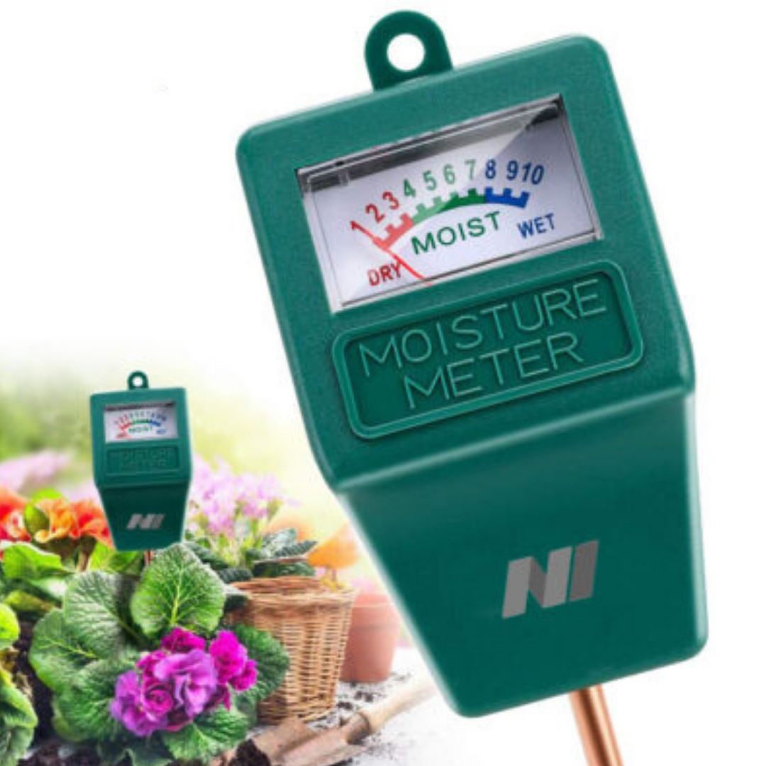 N1 Moisture Meter, Plant Soil PH Meter Indoor & Outdoor, Hygrometer Moisture Sensor Soil Test Kit Plant Water Meter for Garden, Farm, Lawn (No Battery Needed) - Image 4