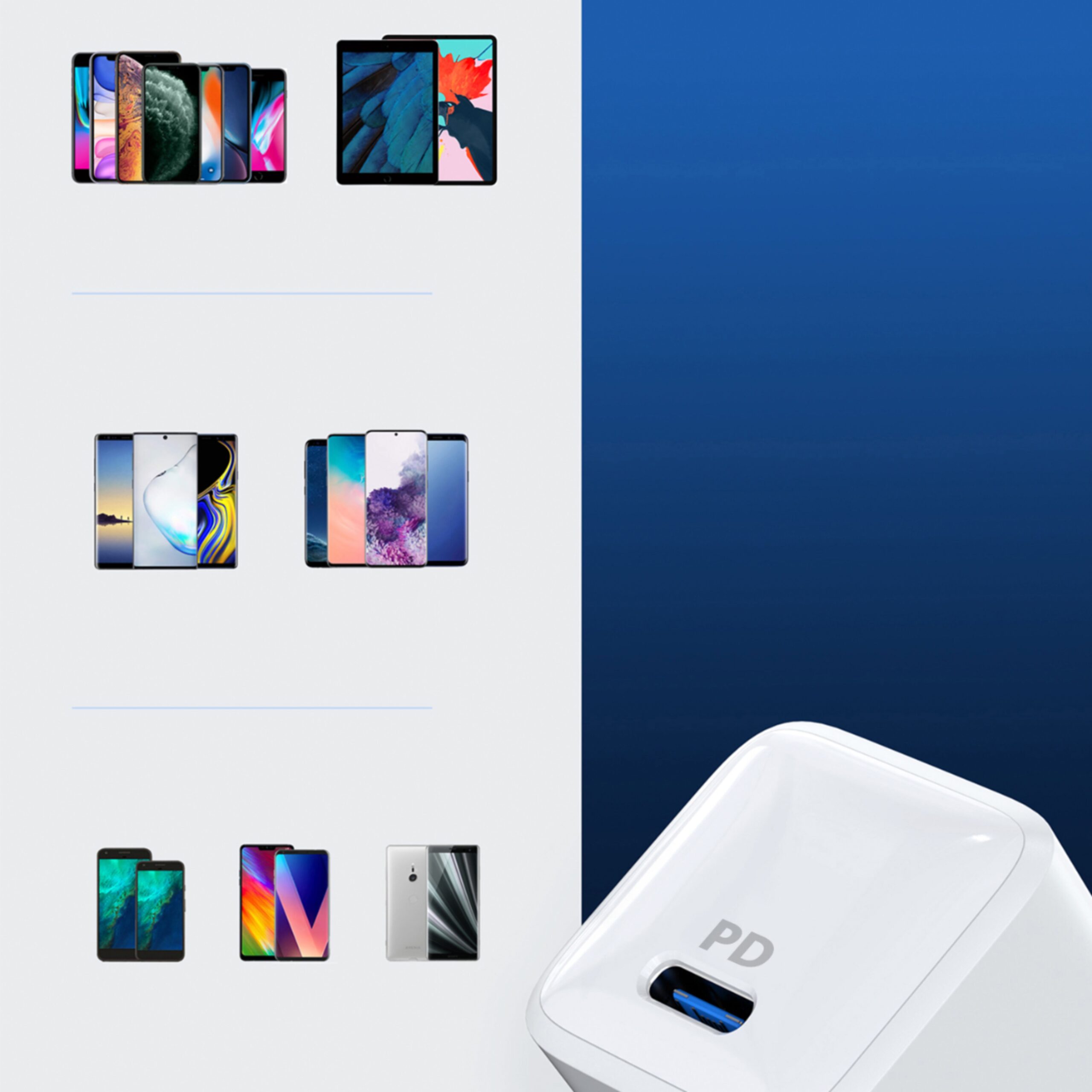 Anker Powerport PD Nano 20W USB-C Wall Charger - White - Image 2
