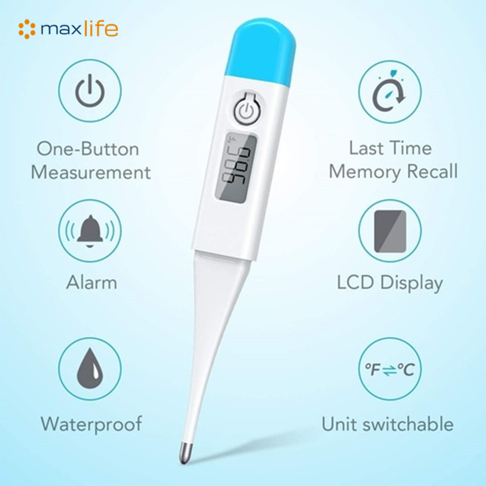 Digital Oral LCD Thermometer with Fever Alarm and Memory Function, Suitable for Newborns, Children and Adults - Image 3