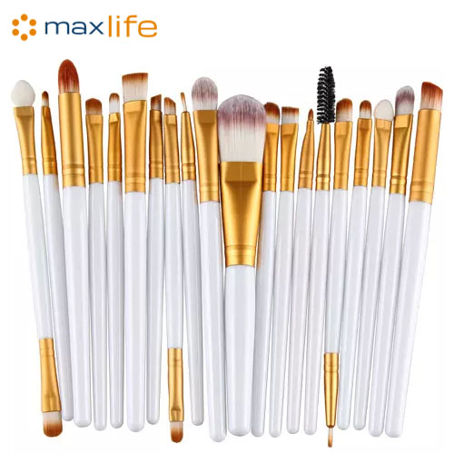 Makeup Brushes Kit 20 Pcs Set, Powder Foundation Eyeshadow Eyeliner Lip Brush - Image 9