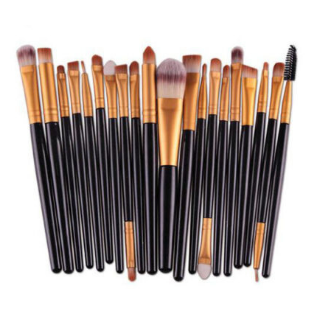 Makeup Brushes Kit 20 Pcs Set, Powder Foundation Eyeshadow Eyeliner Lip Brush - Image 12